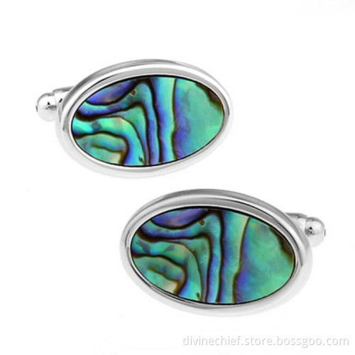 Make Custom Oval Movement Cufflinks Wholesale Cufflinks For Men